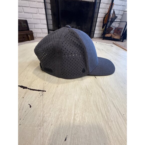 Melin A-Game Hydro Snapback Hat Gray Adjustable Lightweight Breathable Water-Res - Picture 2 of 7